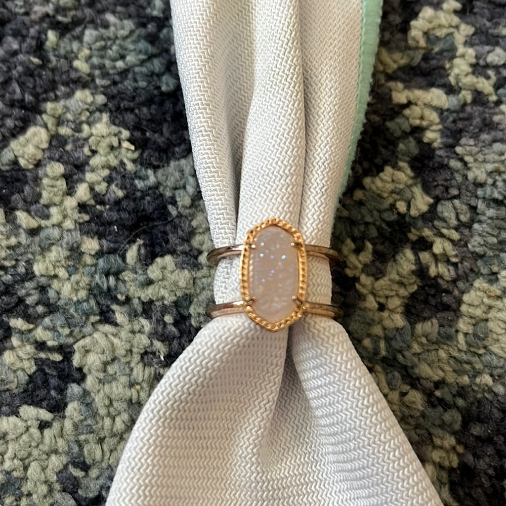 Kendra Scott Rose Gold Ring, Size 7